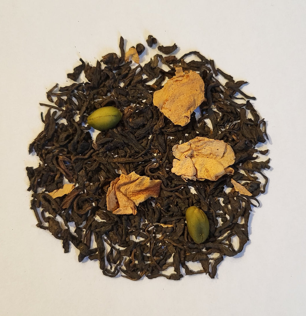 Pistachio Pu-erh Tea